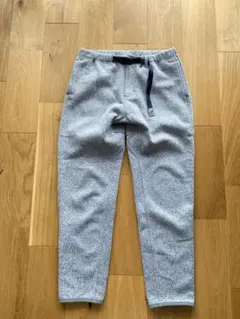 GRAMICCI × BEAMS 別注 フリースナローパンツ グレー　L