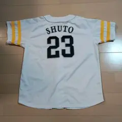 福岡ソフトバンクホークス ユニフォーム 周東佑京 Lサイズ ホーム
