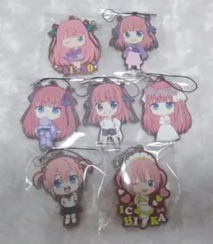 五等分の花嫁 ラバーストラップ まとめ売り