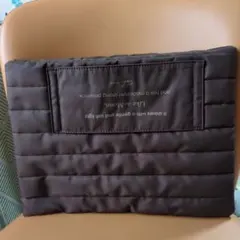 tal by ymtk キルティングノートPCケース ブラウン