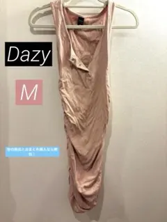 Dazy ピンク キャミワンピース スリーブレス ボディコン♡