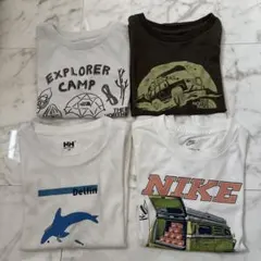ノースフェイス ヘリーハンセン NIKE Tシャツ まとめ売り 110-120のサムネイル