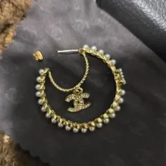 ★CHANEL★シャネル★ノベルティピアス★片耳★