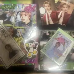 NEXZ CD＋トレカ、ステッカー、キーホルダー（トモヤ）