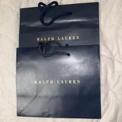 RALPH LAUREN ショップ袋 2枚セットのサムネイル