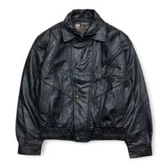 90s vintage レザージャケット 短丈 A2 本革 フライトジャケット