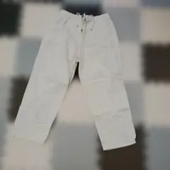 ホワイト カジュアルパンツ XL