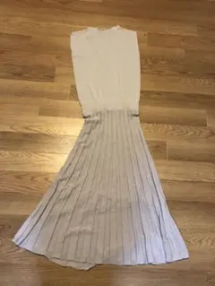 ロペピクニック ROPE Picnic ニットワンピース フレンチスリーブ 38