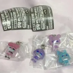 チヨコ めじるしアクセサリー フラミンゴ ケモノ オダンゴ ボブ 4点セット