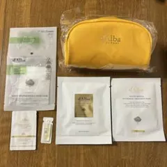d'Alba ホワイトトリュフ シートマスク等5点セット とポーチ