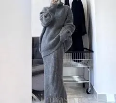 ハイネックスカートセットアップ＆トップス