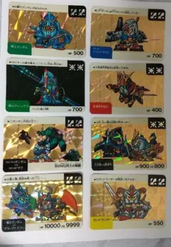 ガンダム カードダス キラカード8枚