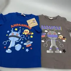 男の子　半袖　トップス　Tシャツ　アンパンマン　ダダンダン　95