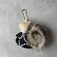 ミナペルホネン ハンドメイド りすチャーム