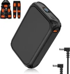 電熱ベスト バッテリー ヒーターベスト DC7.4V高出力 5V/2A USB
