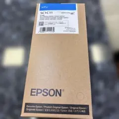 EPSON 純正 インクカートリッジ SC1C11 シアン 期限内 - メルカリ
