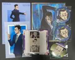 HUNTER×HUNTER 非売品ブロマイド　缶バッジ　レオリオ　7点セット