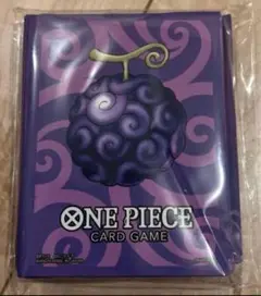 【新品】ゴムゴムの実　スリーブ　ワンピースカード　リミテッドカードスリーブ