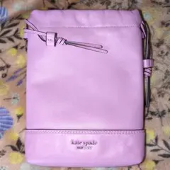 新品 kate spade スマホショルダー ショルダーバッグ ネイビー ピンク 