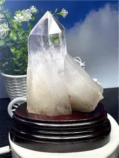 AAA級天然高透明度水晶柱子B91B2/320B02C - メルカリ