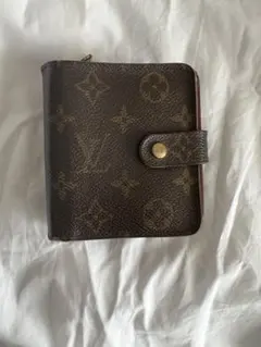 ルイヴィトン 二つ折り財布　モノグラム　コンパクトジップ　M61667