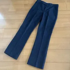 【美品】S'MaxMara センタープレス ストレッチデニム 42のサムネイル