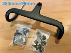 ロードバイク　一体型　カーボン　エアロ　ドロップハンドル 380-90mmのサムネイル