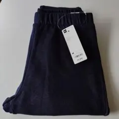 新品 GU ジーユー WOMAN ウォームレギンス Ｍ ネイビー