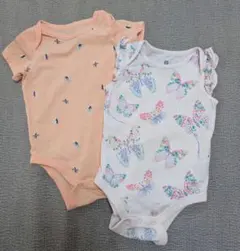 baby GAPロンパース2枚セット 6-12ヶ月