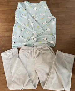 シマエナガ　パジャマ　Lサイズ　lサイズ　しまむら　もこもこパジャマのサムネイル