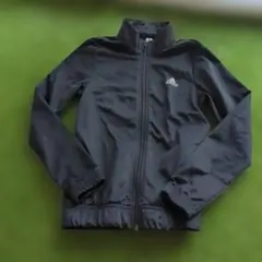 adidas ブラック ジャージ 140
