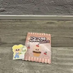 SKZOO SWEETS PuppyM ジップバッグ&ステッカーセット