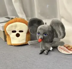 パンどろぼう 着脱式 ぬいぐるみ チャーム