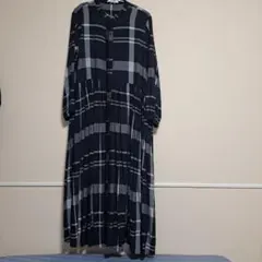 AMERICAN HOLIC チェック柄 ロングシャツワンピースのサムネイル