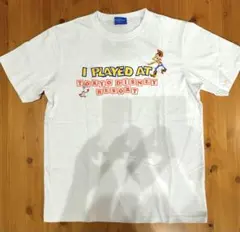 東京ディズニーリゾート メンズTシャツ ホワイト Lサイズ
