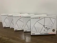 未使用　Flatmet 2 折りたたみ防災ヘルメット ミドリ安全　3個　送料込みのサムネイル