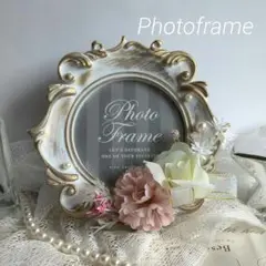 ヴィンテージ風✿大人可愛い高見えフォトフレーム　ギフトにも◎