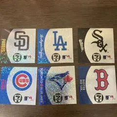 MLB メジャーリーグオリジナルステッカー　全6種　コンプリートセット