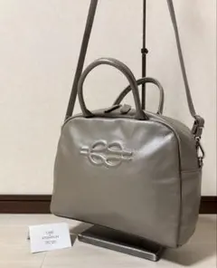 タカノリ様専用 イアパピヨネ コロンボストンバッグ グレー - メルカリ