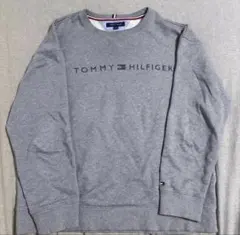 TOMMY HILFIGER グレー トレーナー Lサイズ