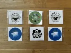 羊のイラスト ステッカー 6枚セット
