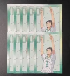 ハイキュー アニメイト ウィンターフェア 特典 ビジュアルカード 及川徹