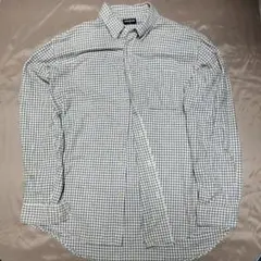 OLD UNIQLO 紺タグ XL チェックネルシャツ