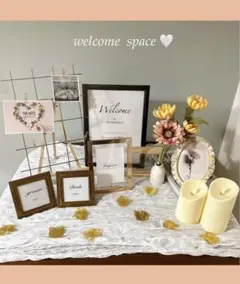 ウェルカムスペース　ミールヘーデン風　ウェディング