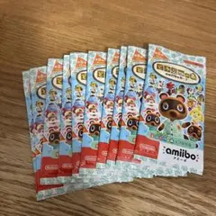 未開封　あつまれ どうぶつの森 amiiboカード 第5弾10パックセット