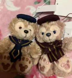 ディズニーダッフィーシェリーメイセーラーぬいぐるみストラップ