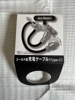 Jack Daniel's シールド型充電ケーブル(Type-C)