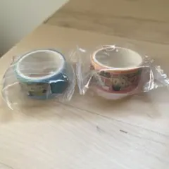 サンリオ　シナモロール　シナモン　マスキングテープ 2個セット　くら寿司