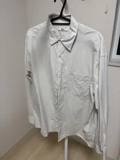 UNIQLO C ブロードオーバーサイズシャツ　ストライプ　Sサイズ