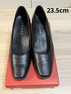 【美品】REGAL ベーシックパンプス ブラック 23.5cm